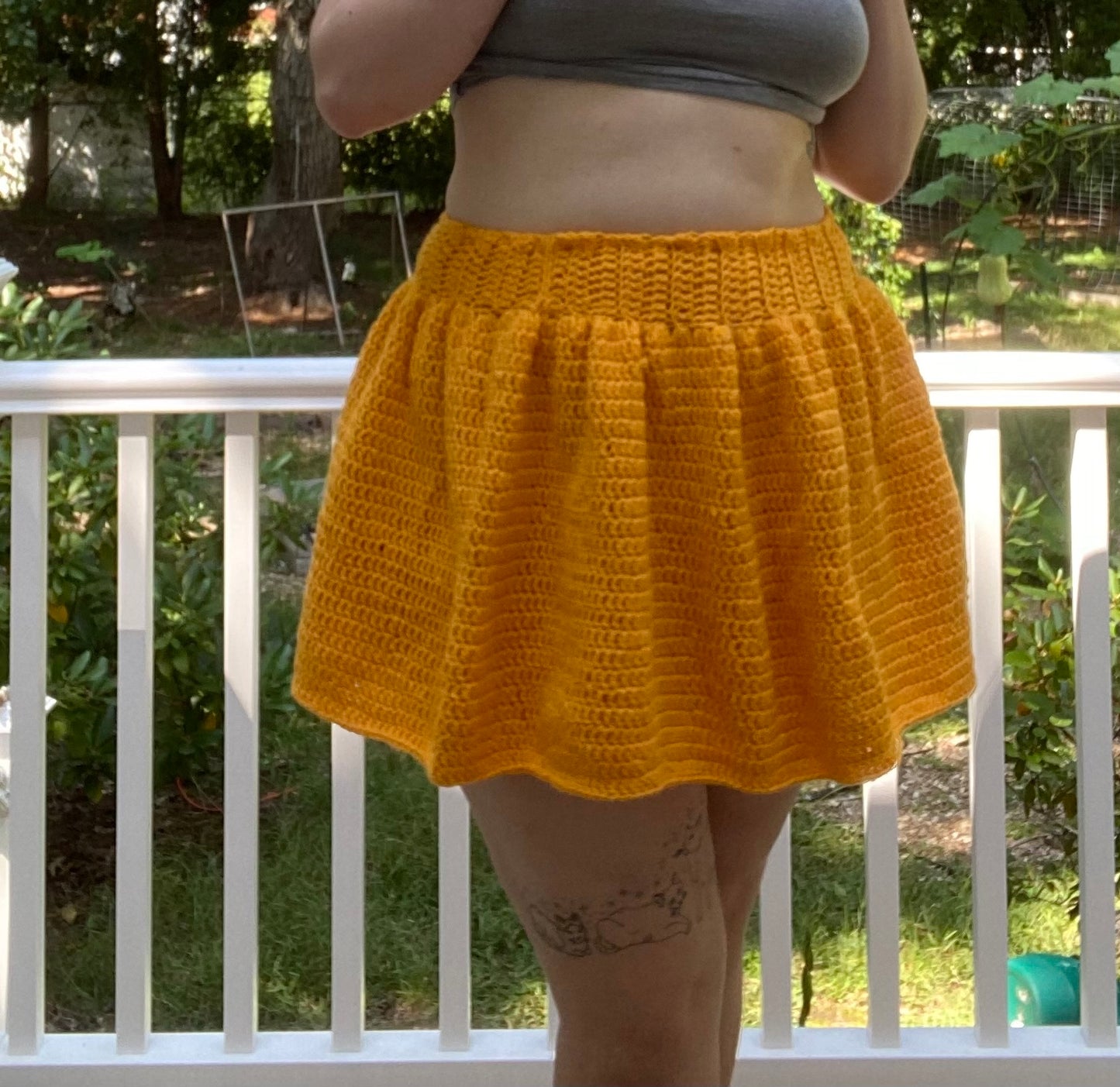 Sunny Circle Skirt (XS-L)