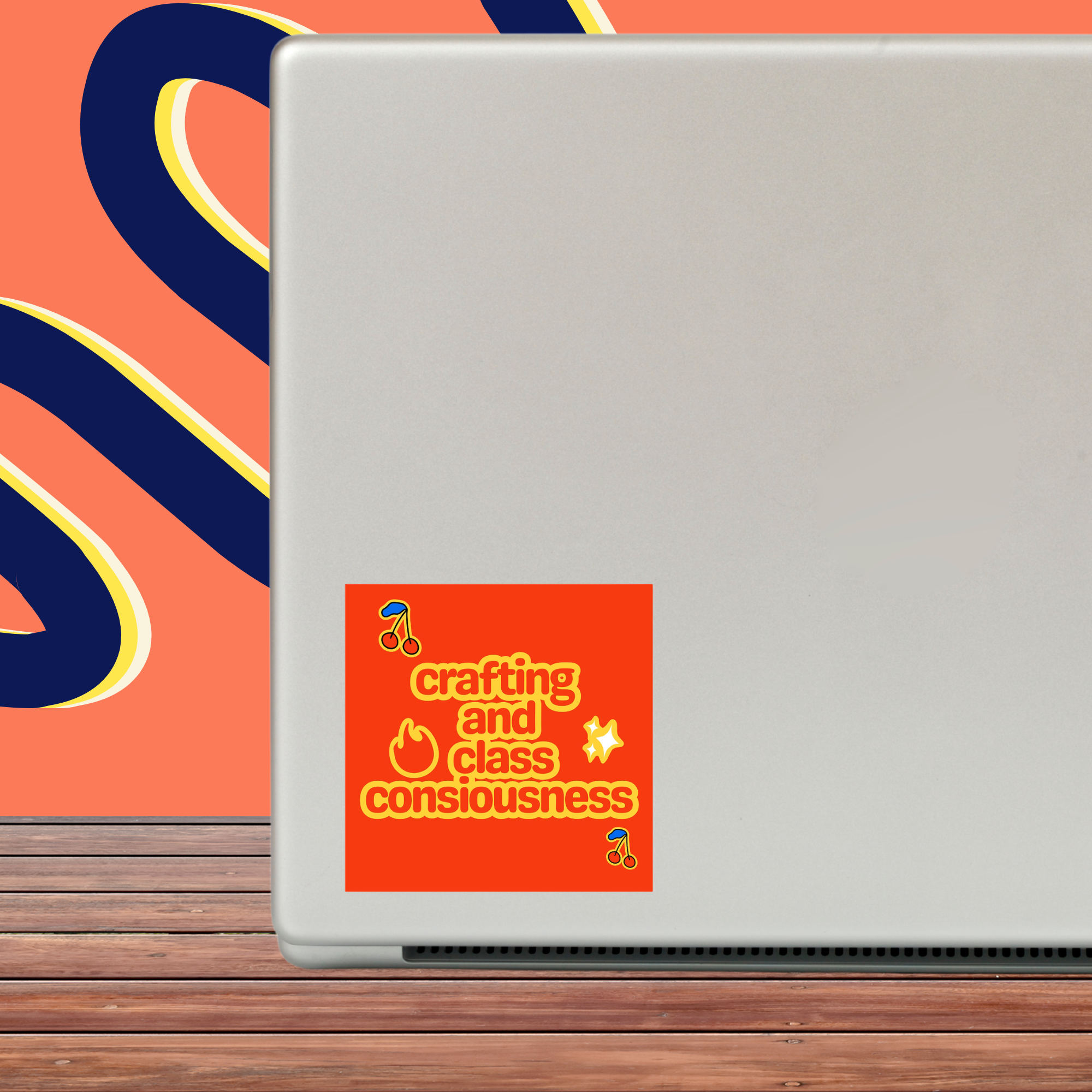 Crafting and Class Consciousness Sticker