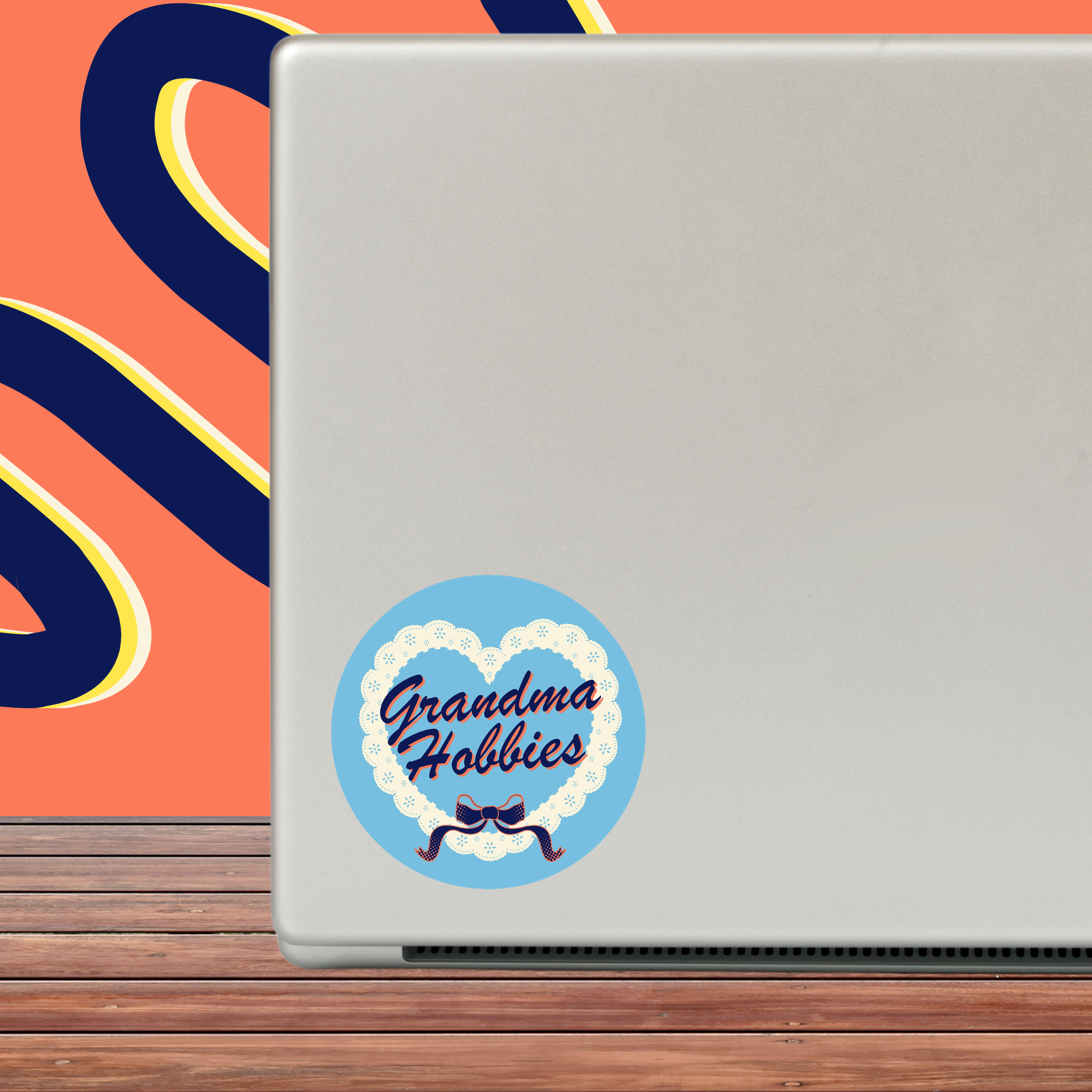 Grandma Hobbies <3 Sticker