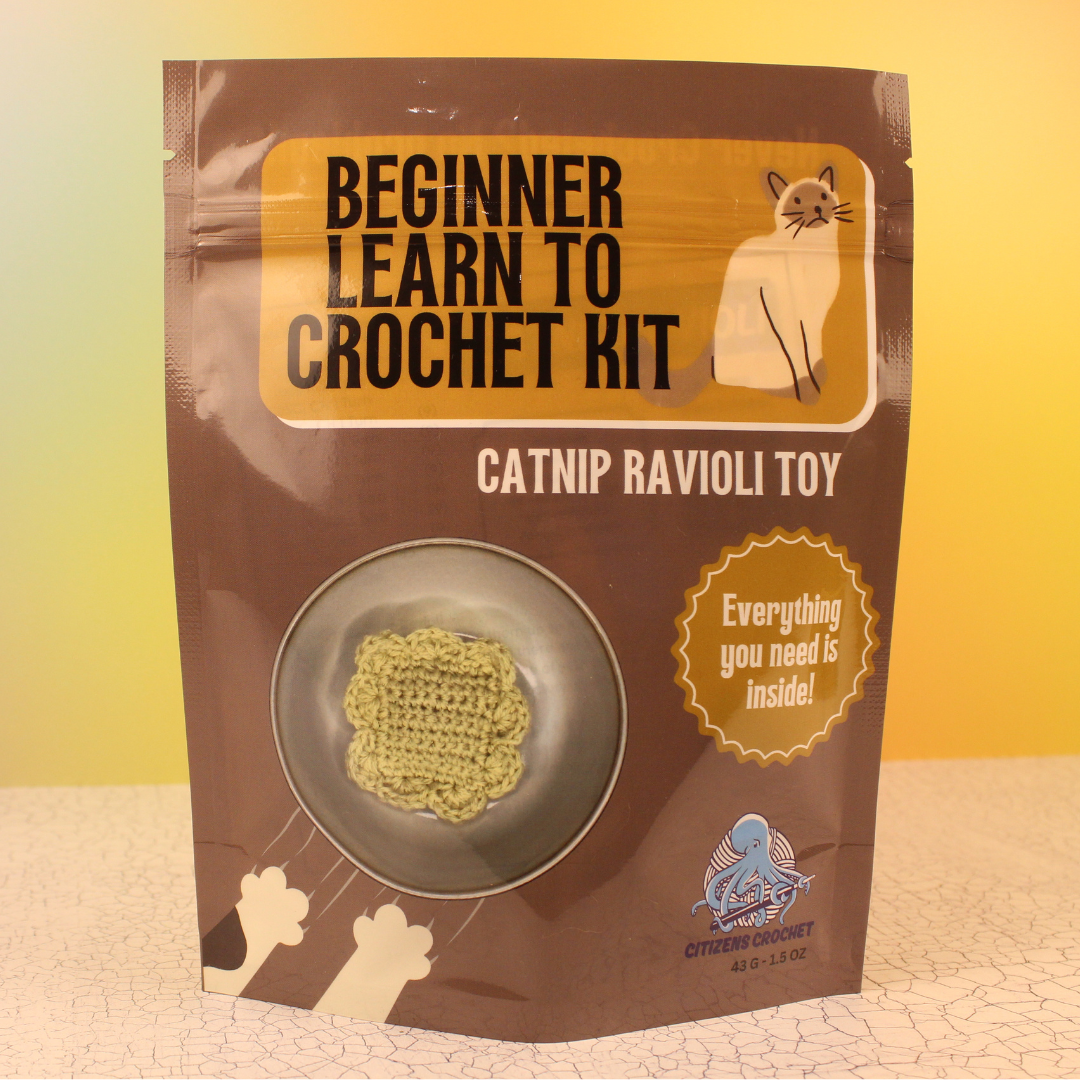 Catnip Ravioli Learn to Crochet Kit