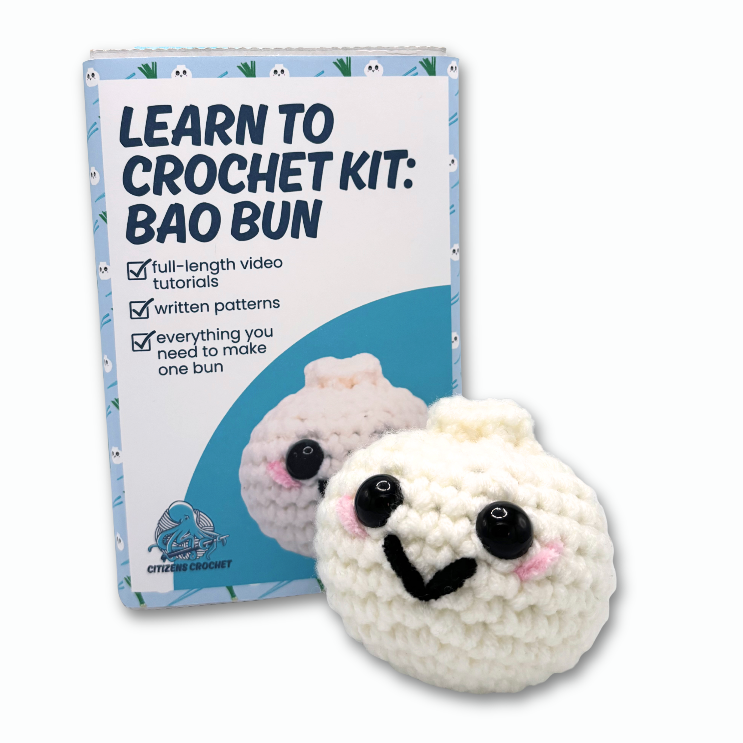 Bao Bun Learn to Crochet Kit