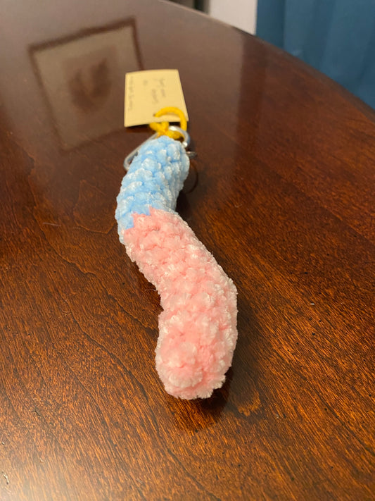 Gummy Worm Keychain