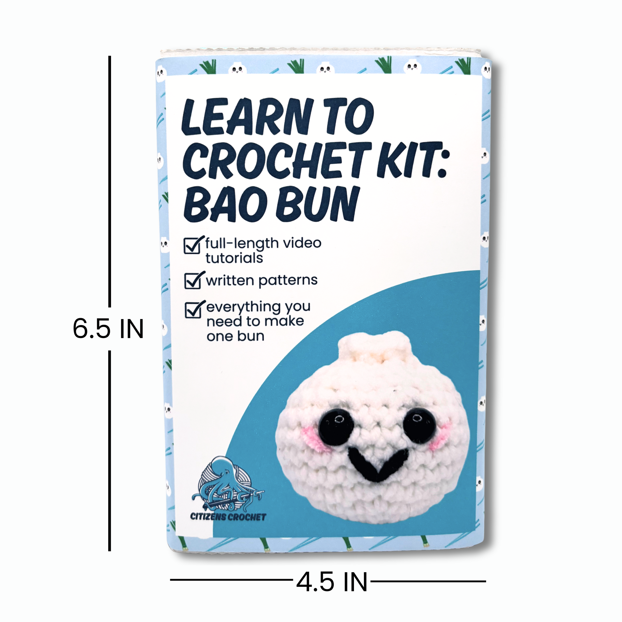 Bao Bun Learn to Crochet Kit