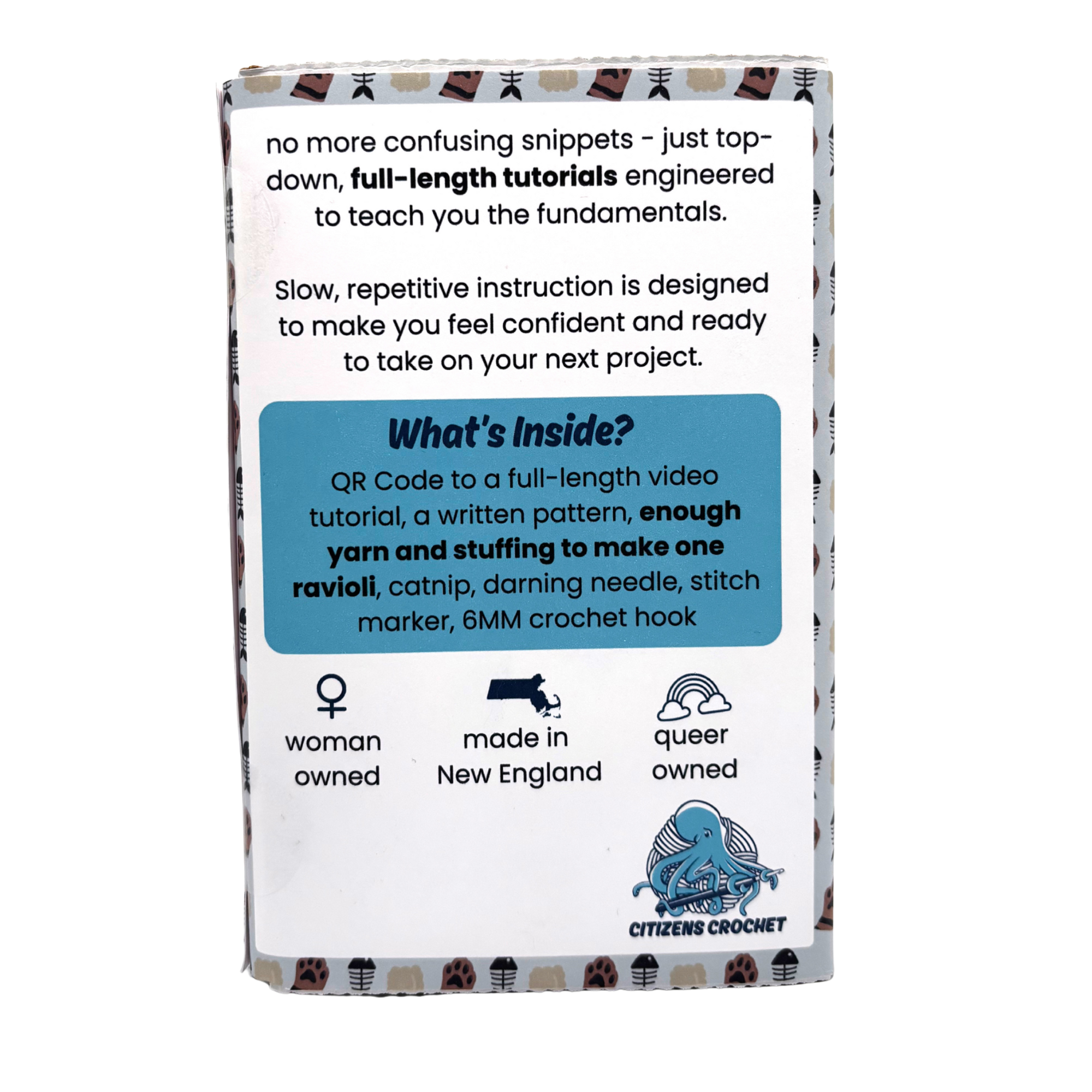 Catnip Ravioli Learn to Crochet Kit