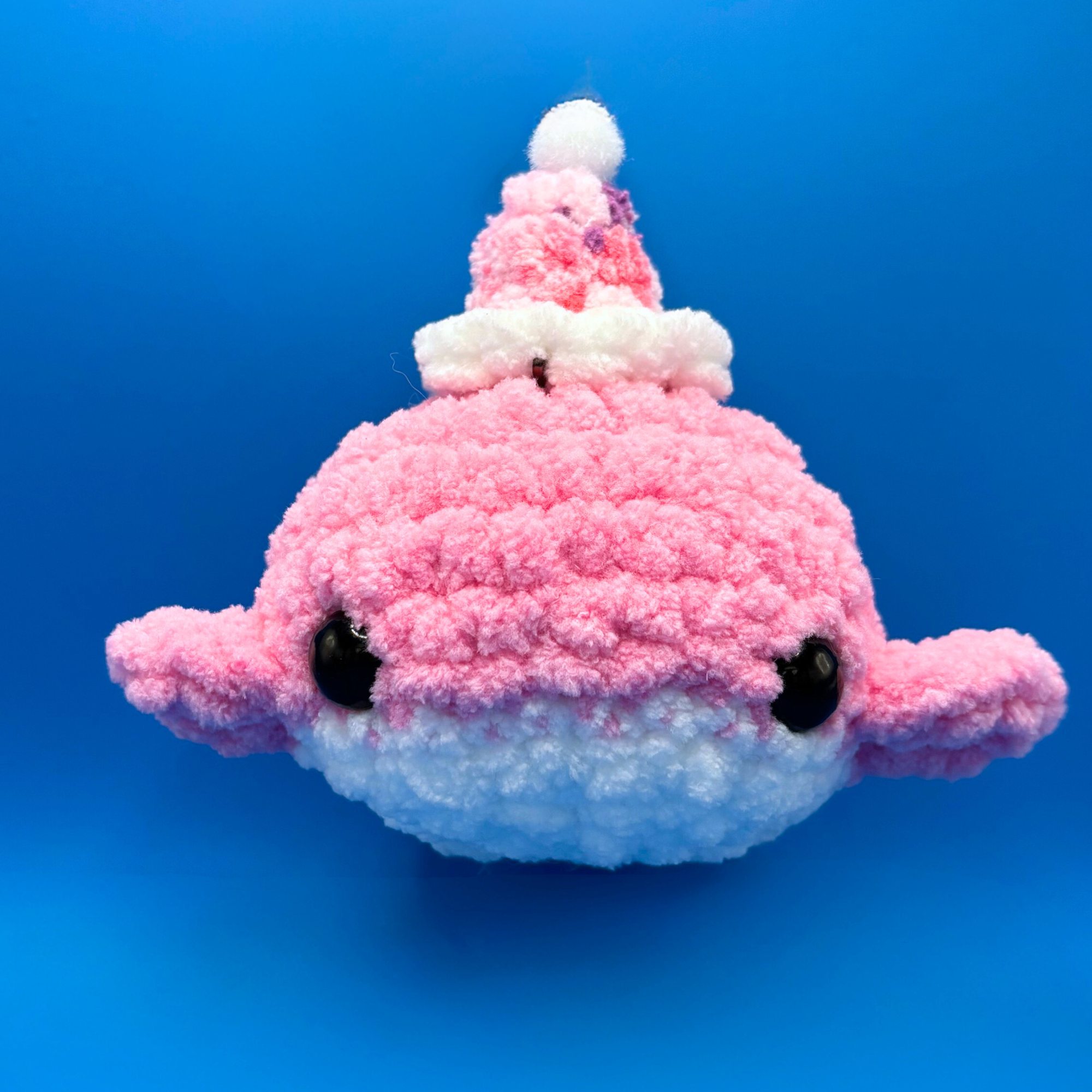 Tiny Crocheted Winter Hat for Head or Crochet Plushies