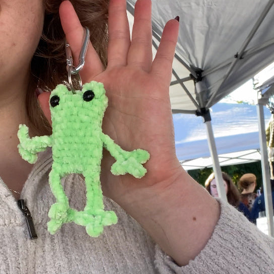 Keychain Frog