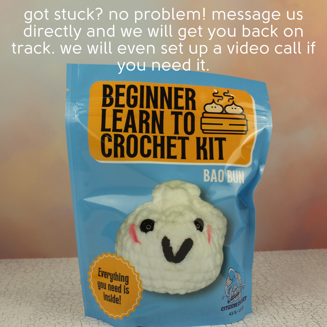Bao Bun Learn to Crochet Kit