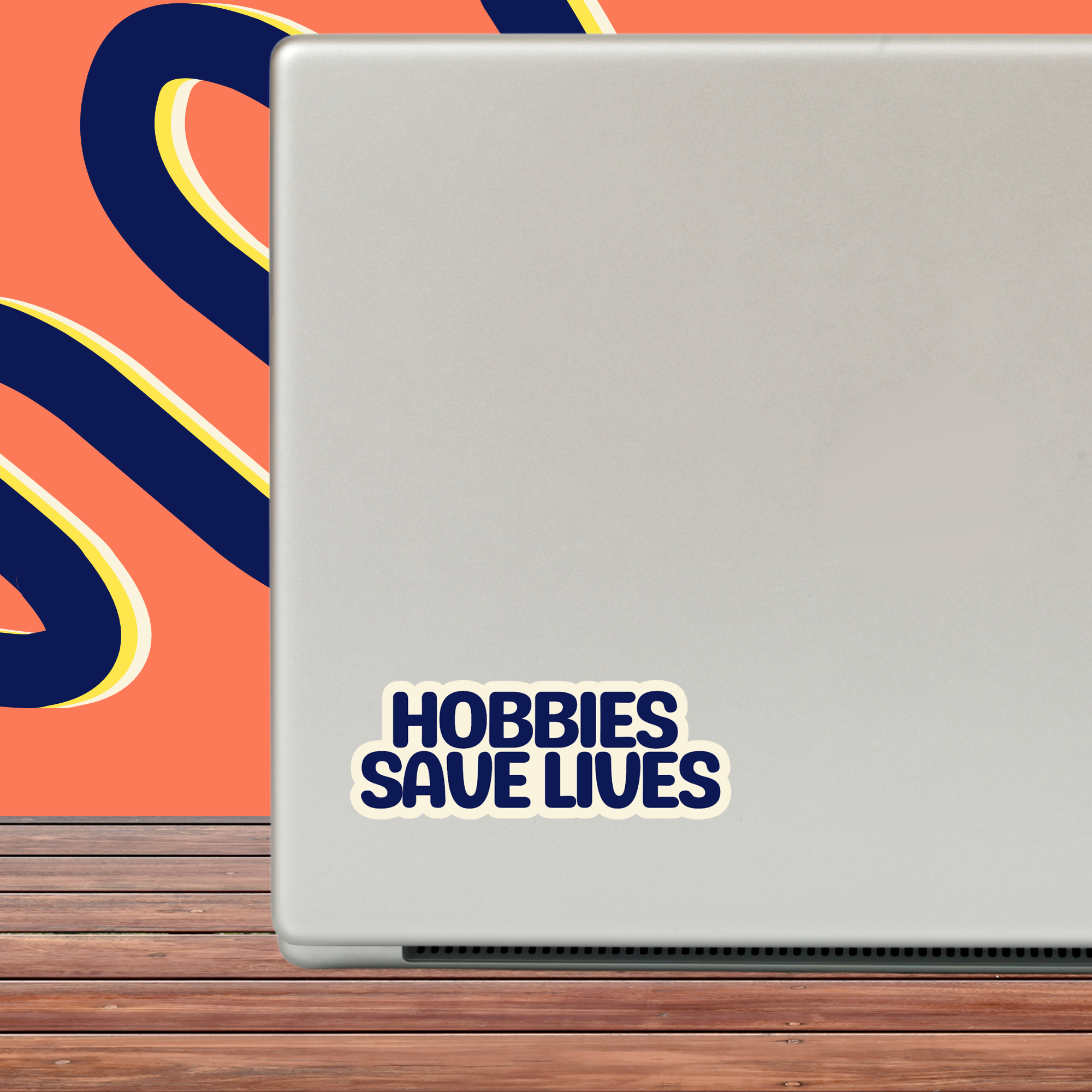 Hobbies Save Lives Sticker