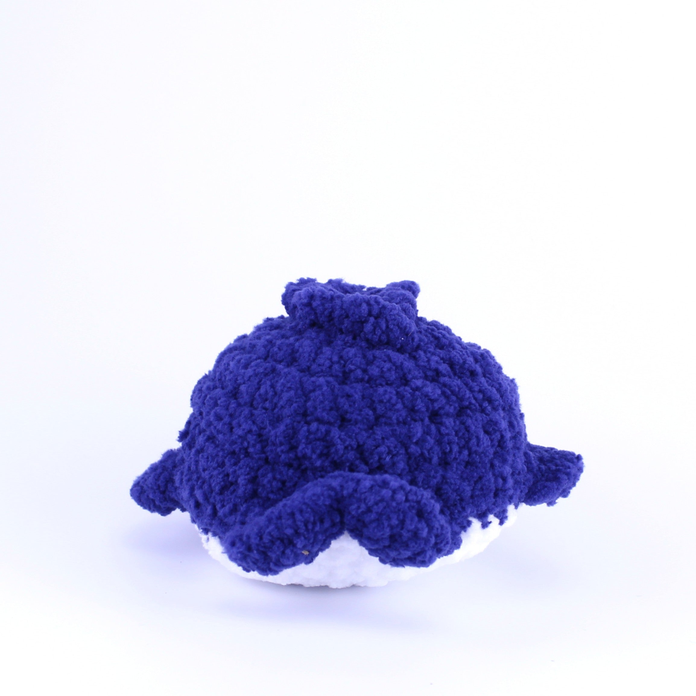 Betty the Blueberry Whale Crochet Plushie