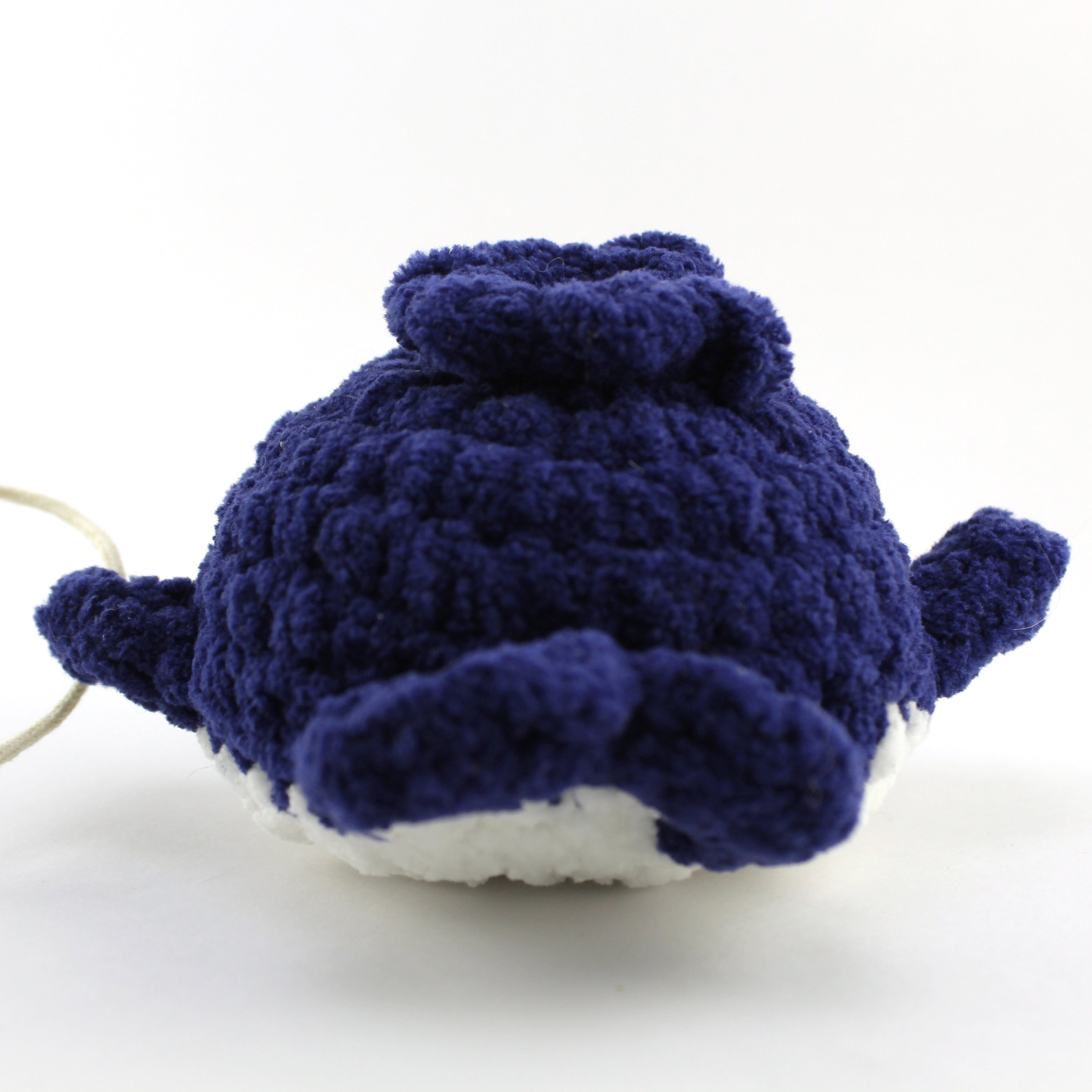 Betty the Blueberry Whale Crochet Plushie