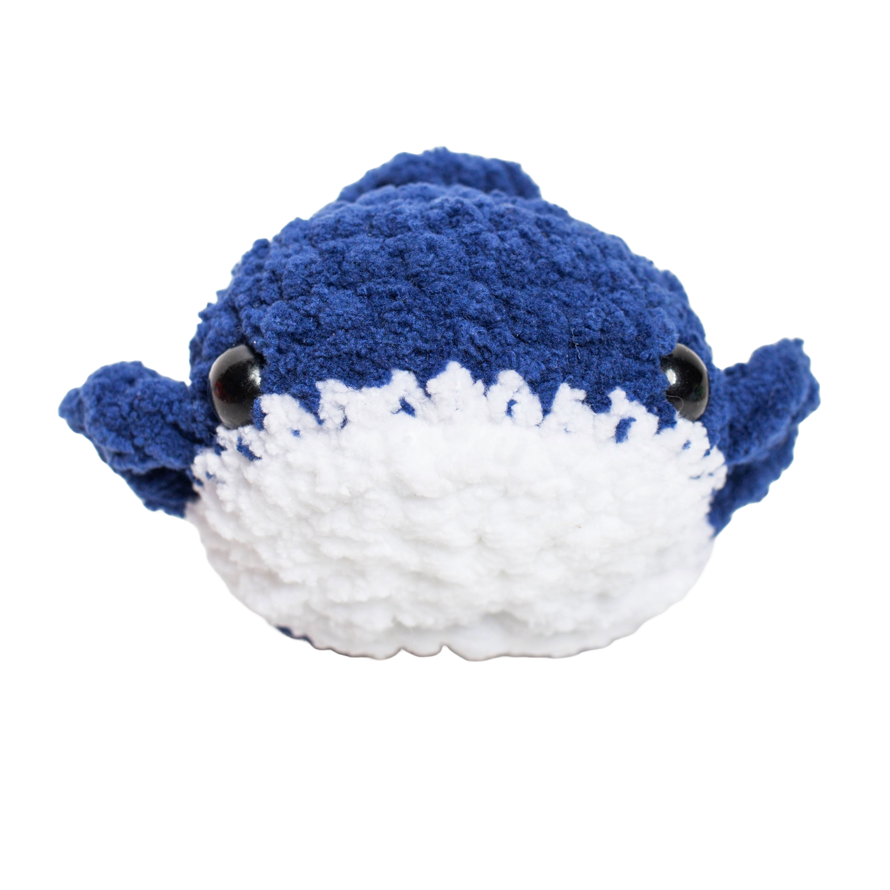 Betty the Blueberry Whale Crochet Plushie