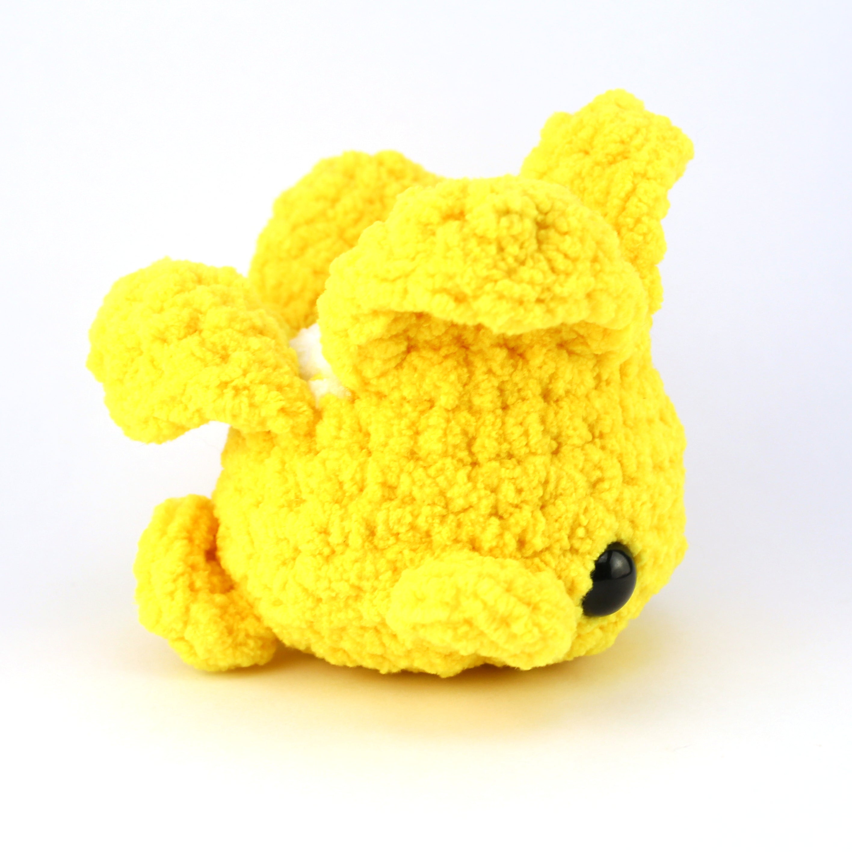 Bub the Banana Whale Crochet Plushie