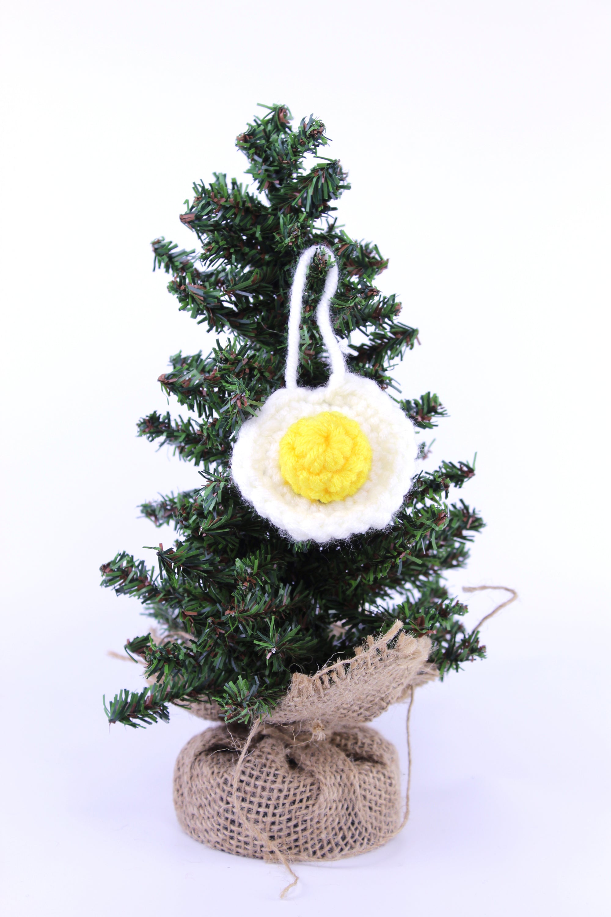 Egg Crochet Ornament