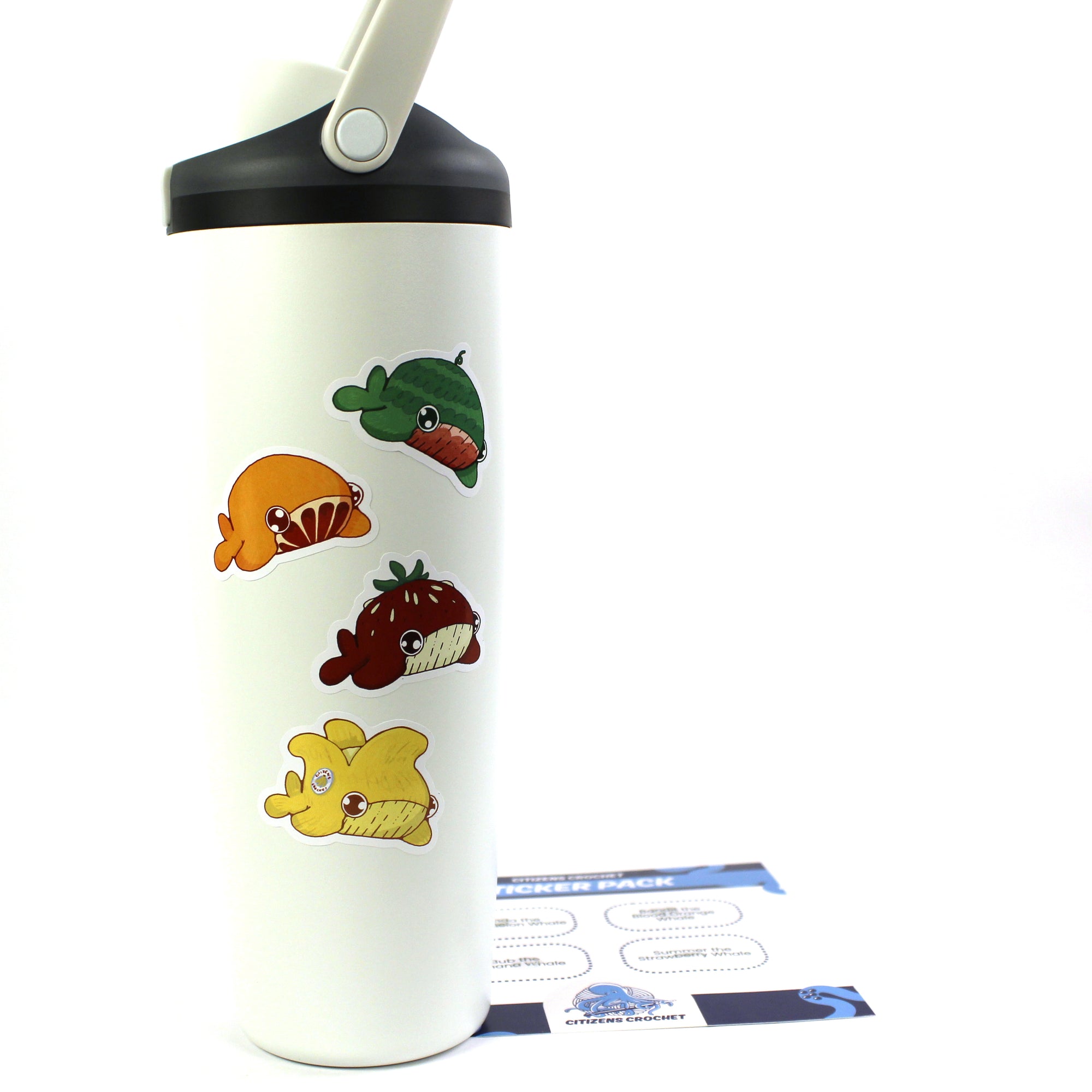 Fruity Whales Summer Sticker Pack