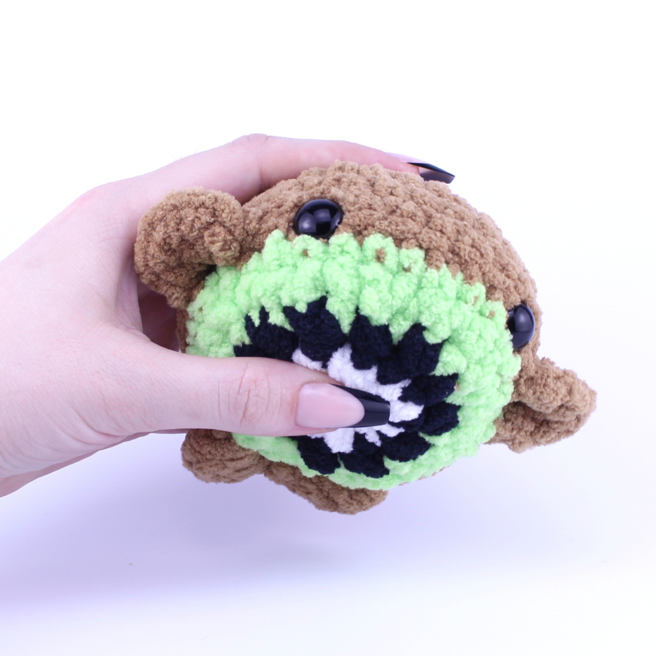 けんくるみ Kali the Kiwi Whale Crochet Plushie — Citizens Crochet