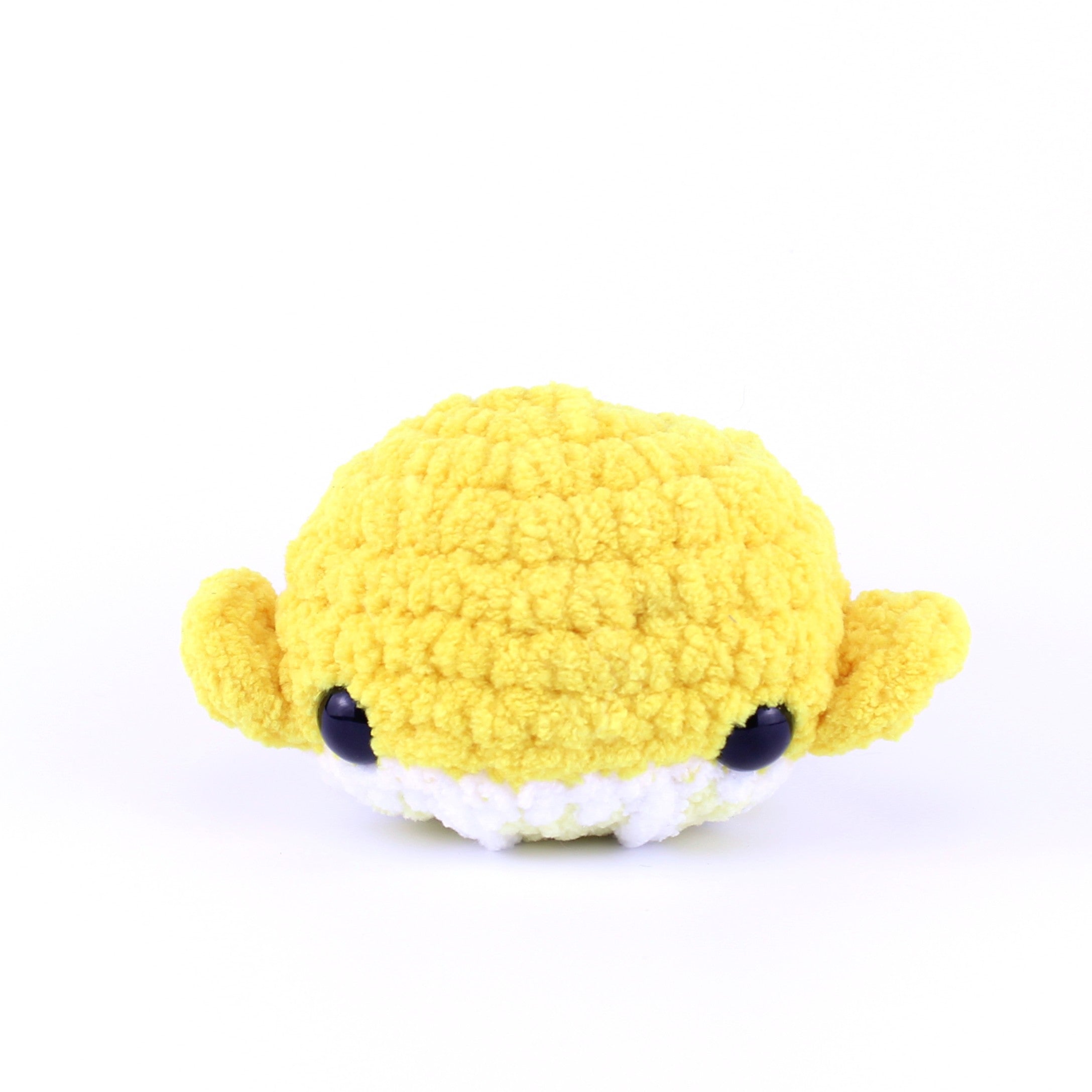 Lauren the Lemon Whale Crochet Plushie