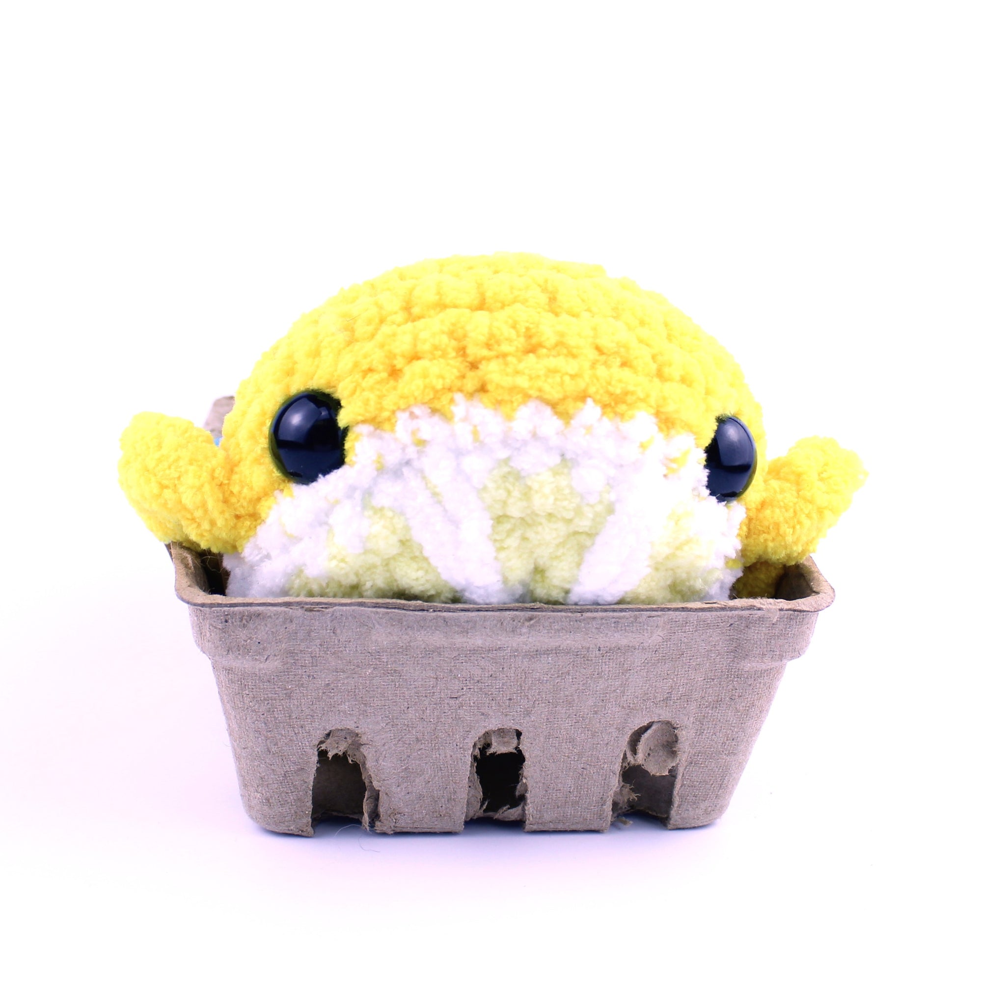 Lauren the Lemon Whale Crochet Plushie