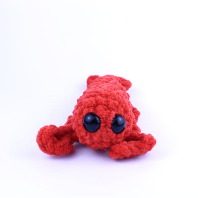 Leroy the Lobster Crocheted Plushie