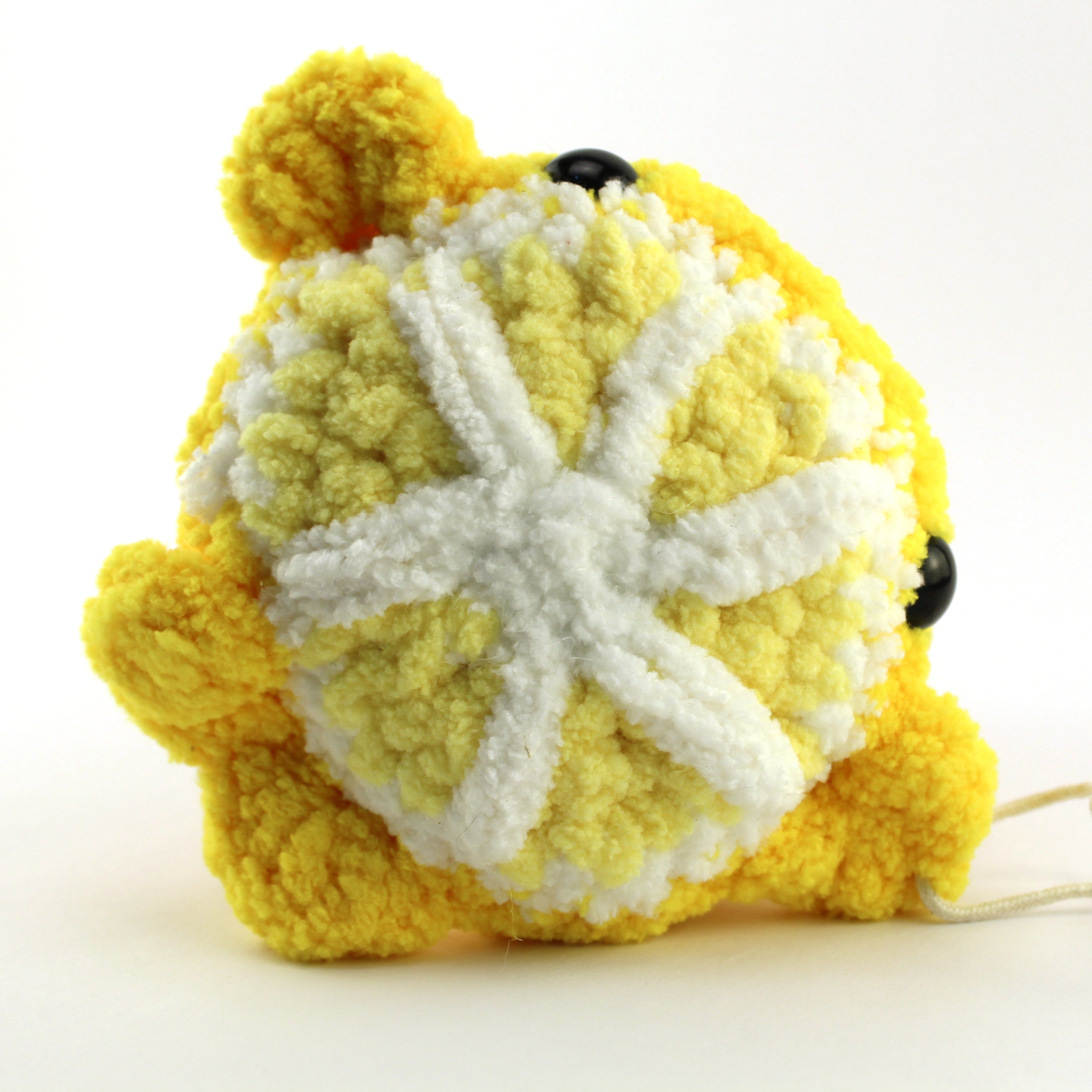 Lauren the Lemon Whale Crochet Plushie