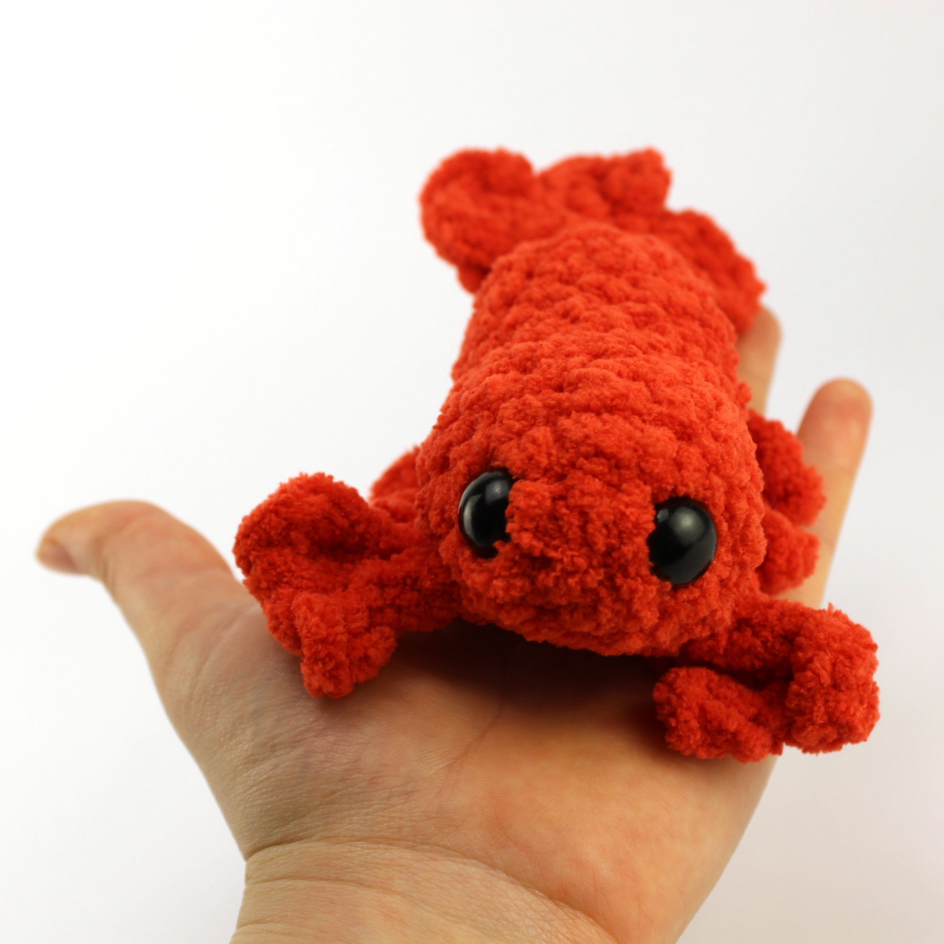 Leroy the Lobster Crochet Plushie