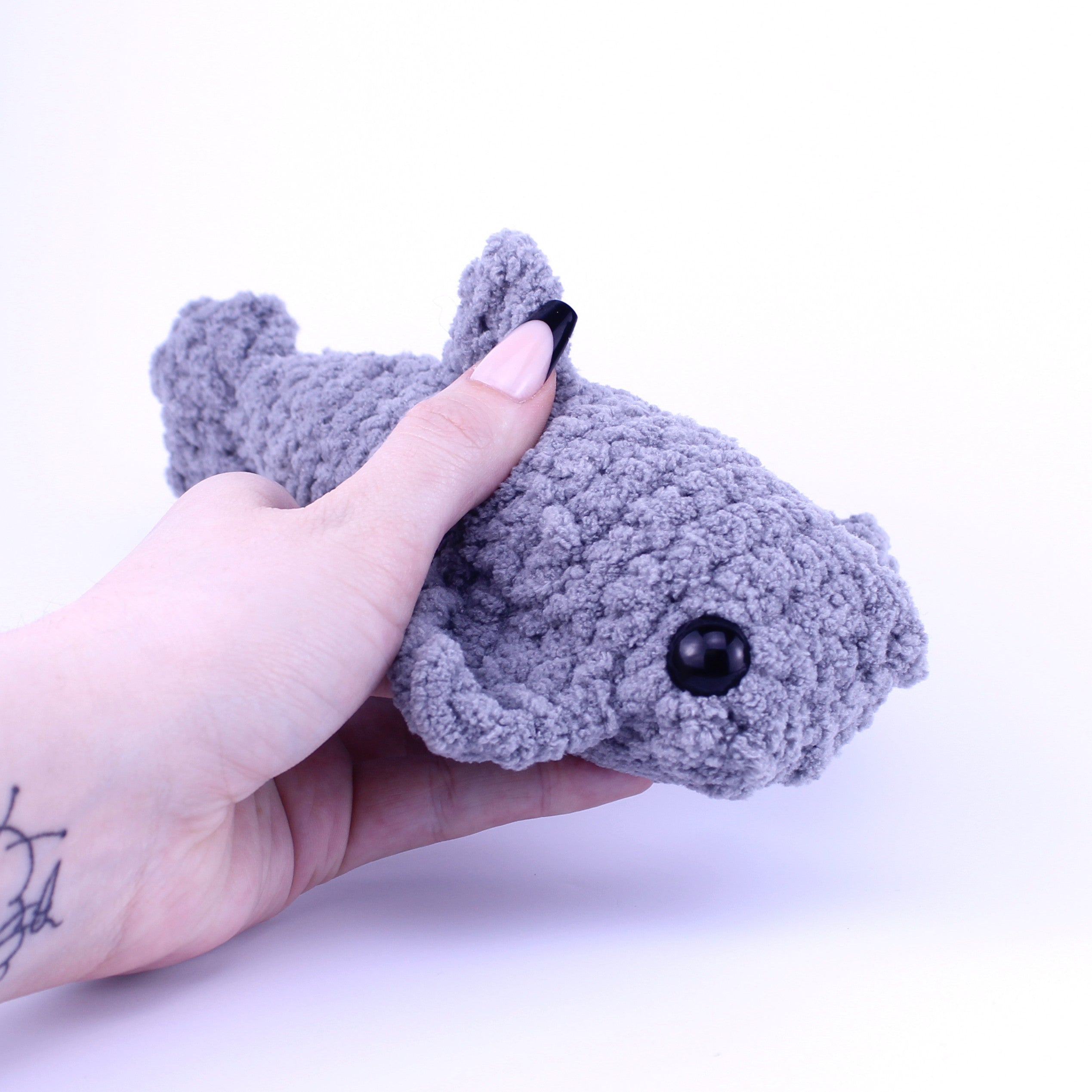 Nathaniel the Nurse Shark Crochet Plushie