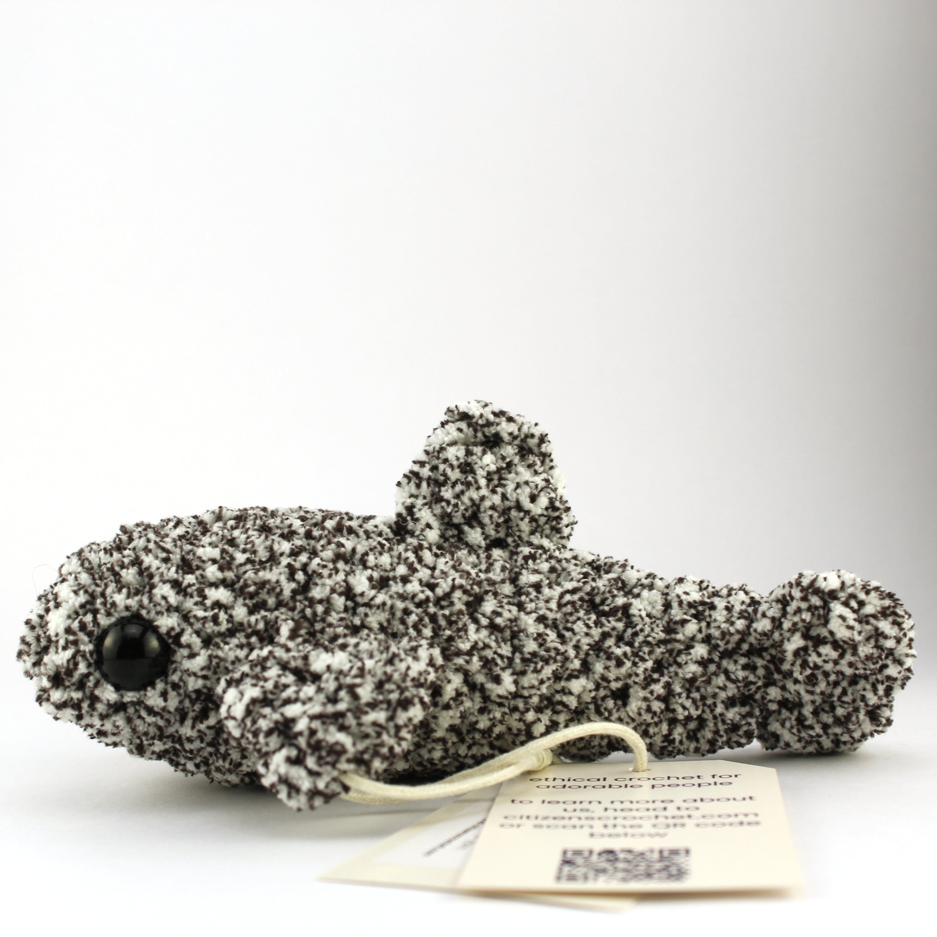 Nathaniel the Nurse Shark Crochet Plushie