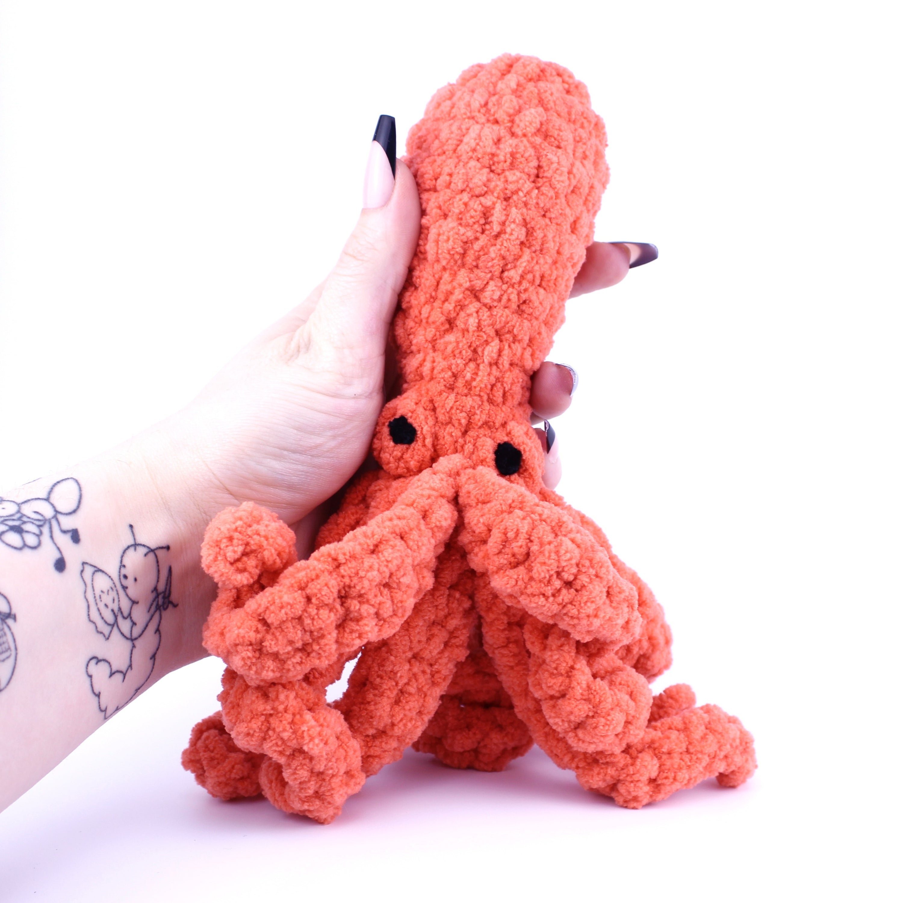 Opal the Baby Octopus Crochet Plushie