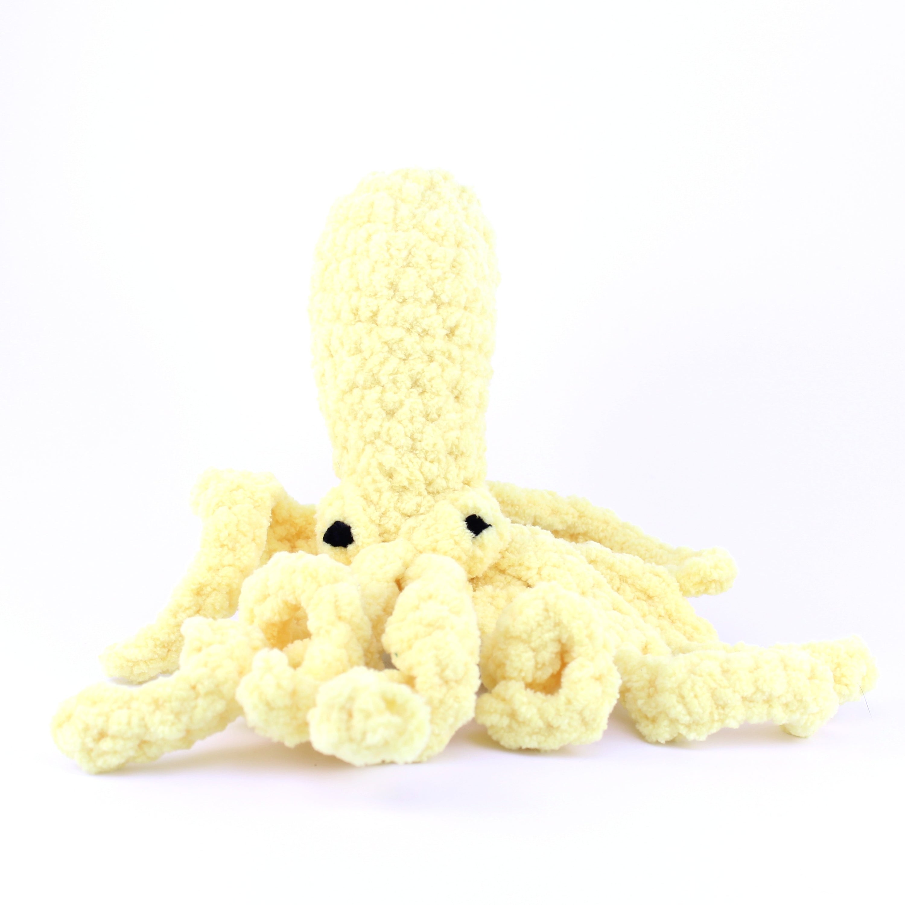 Opal the Baby Octopus Crochet Plushie