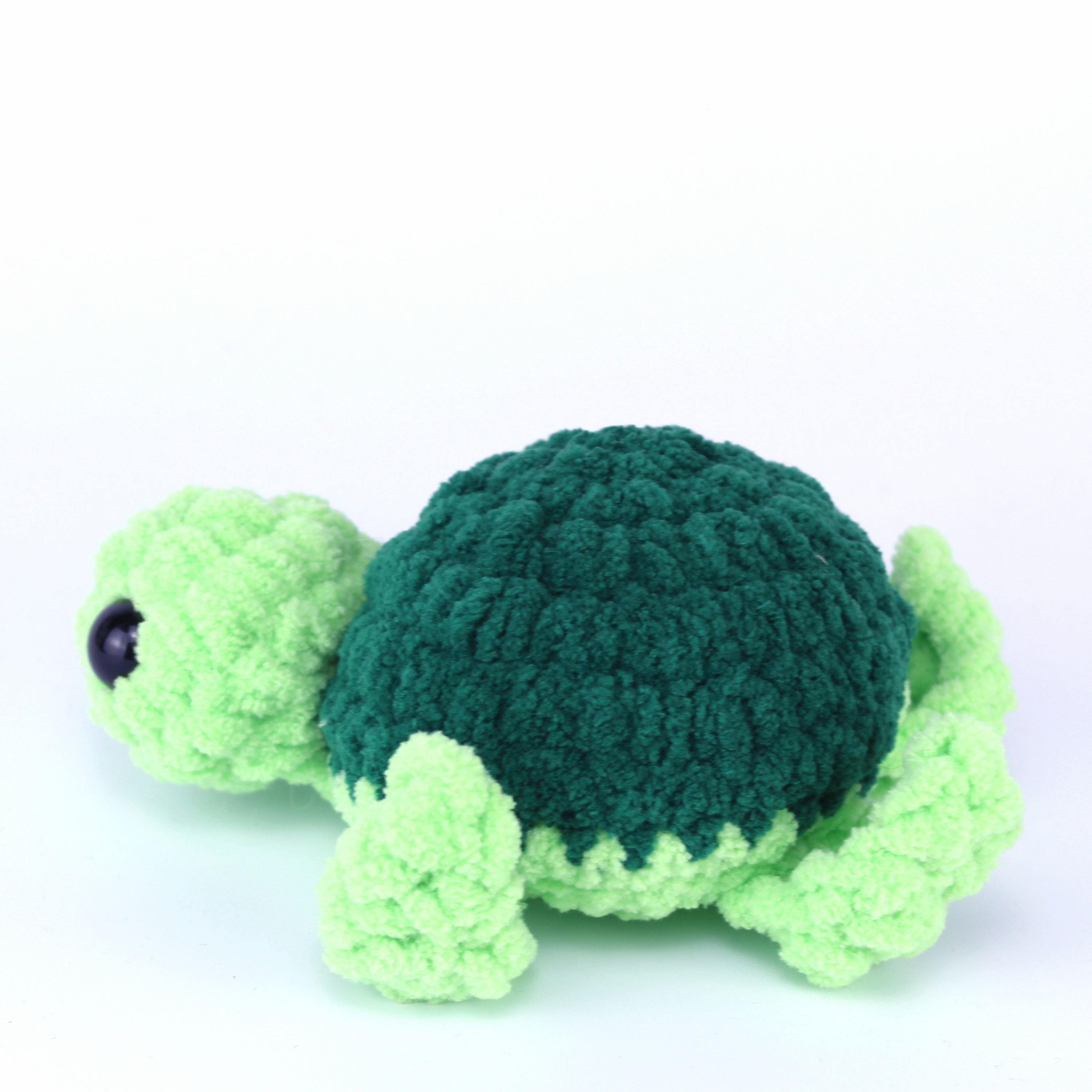 Timmy the Turtle Crochet Plushie