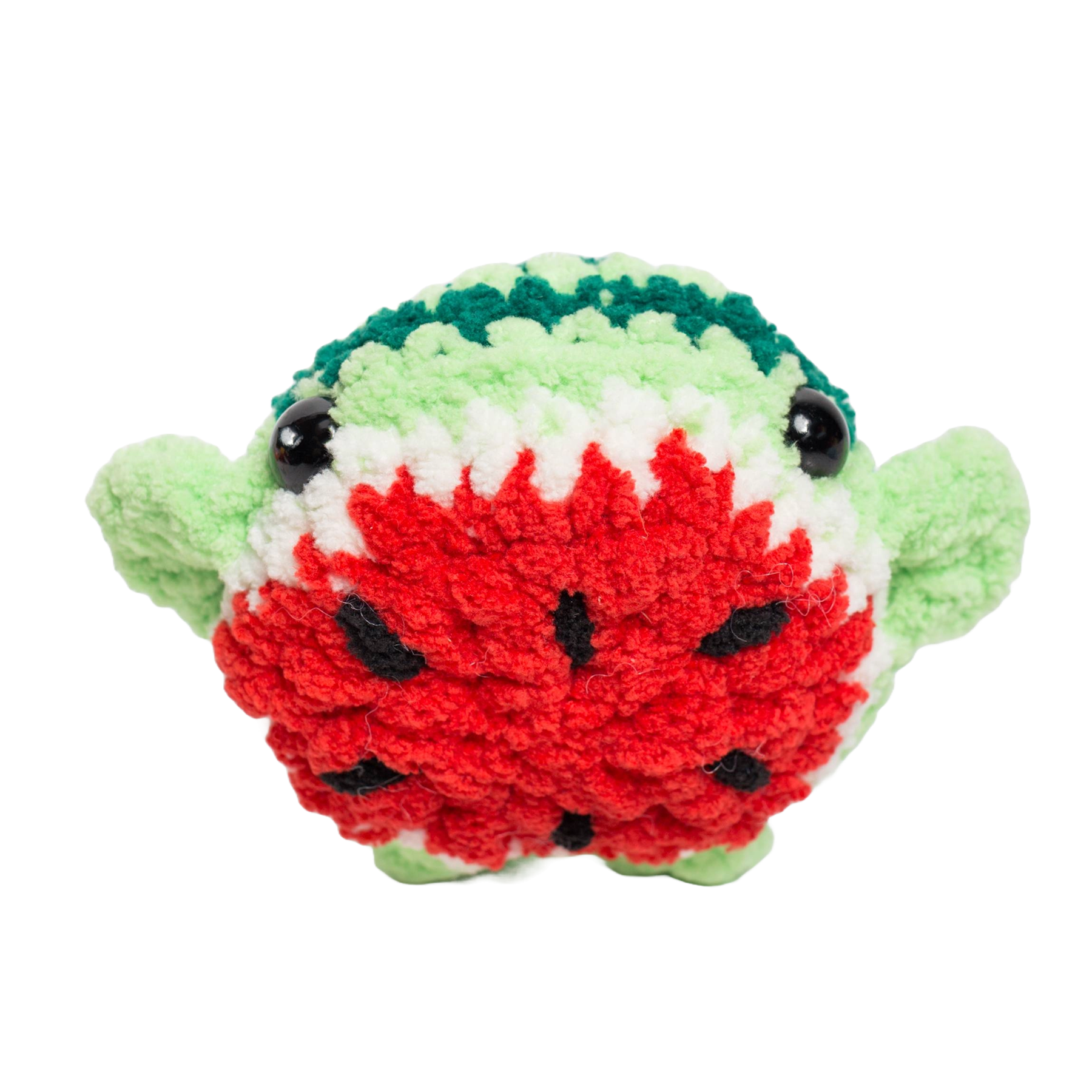 Wanda the Watermelon Whale Crochet Plushie