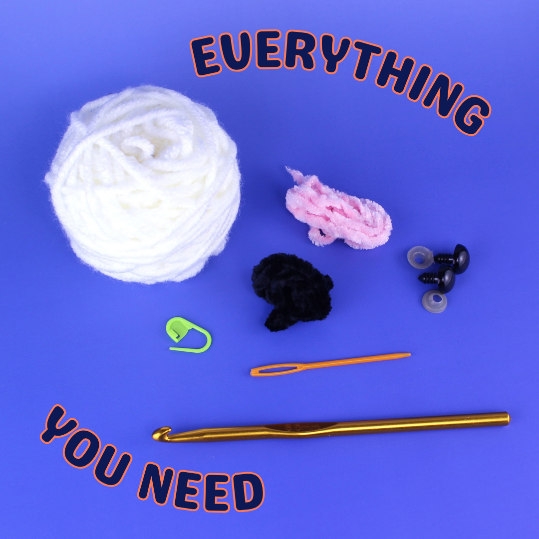 Bao Bun Learn to Crochet Kit