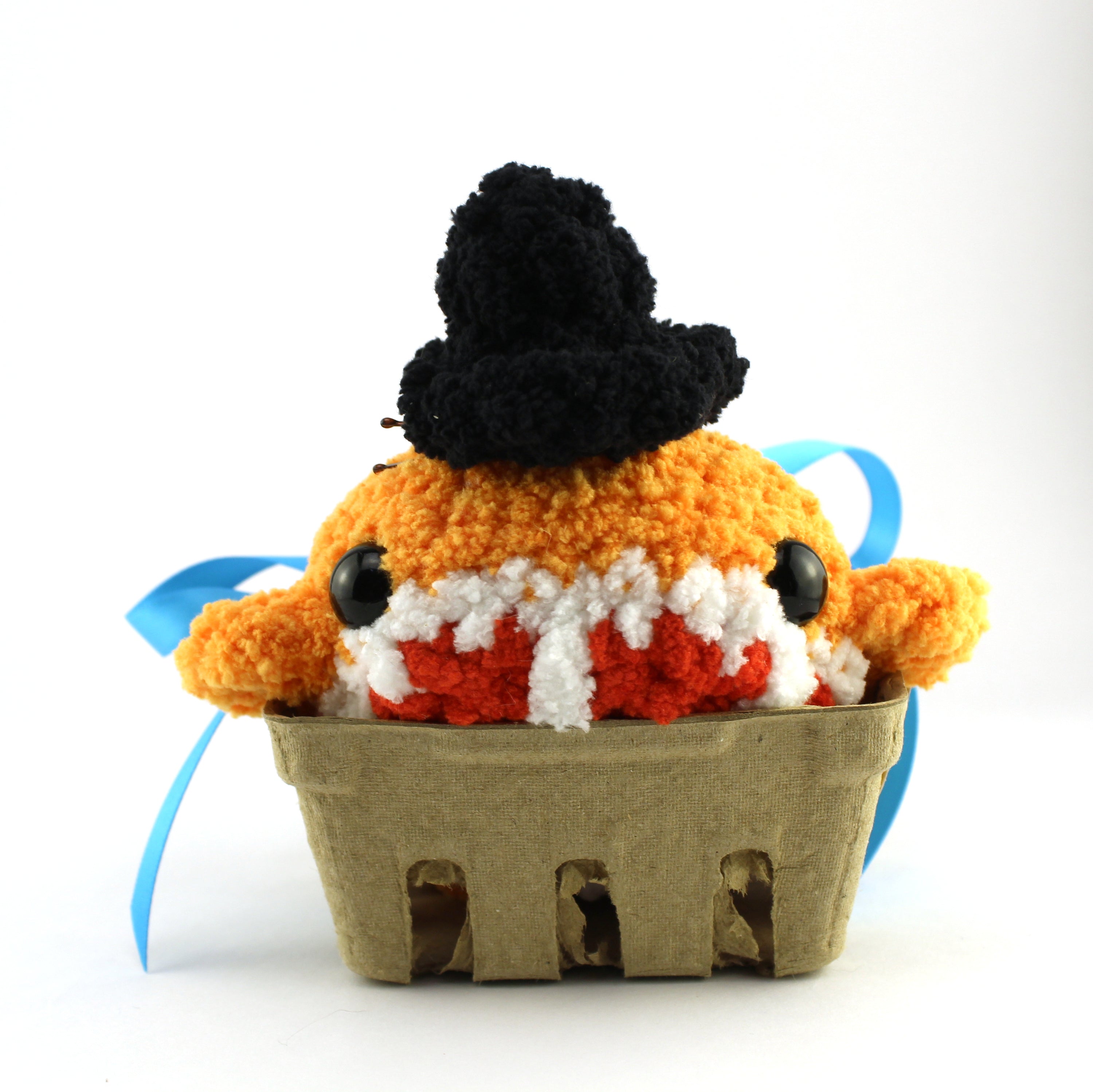 Tiny Witch Crocheted Hat for Plushies and Hair