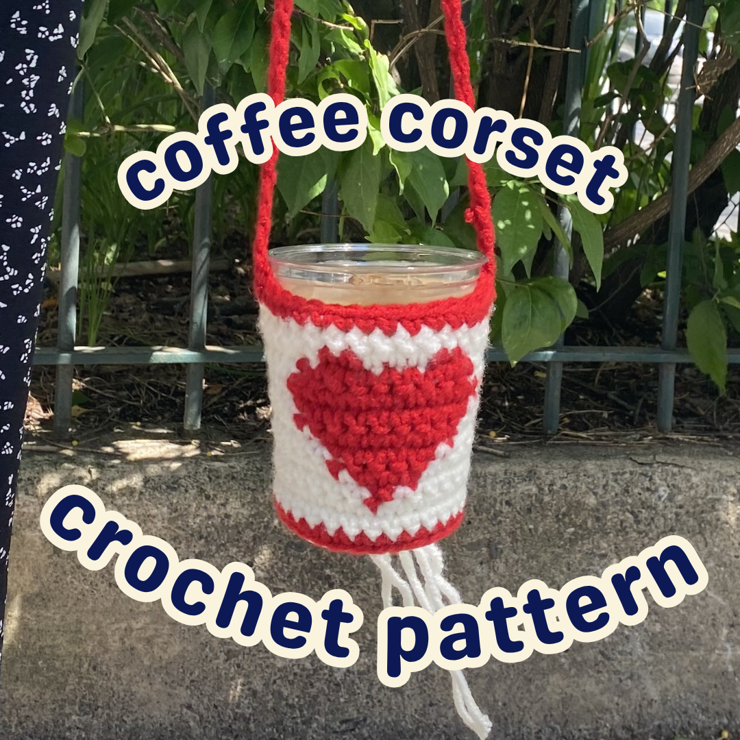 Coffee Corset Crochet Pattern