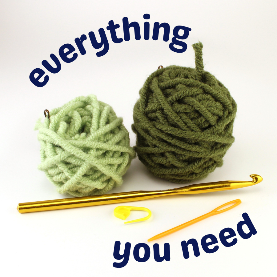 Dog Bowtie Learn to Crochet Kit