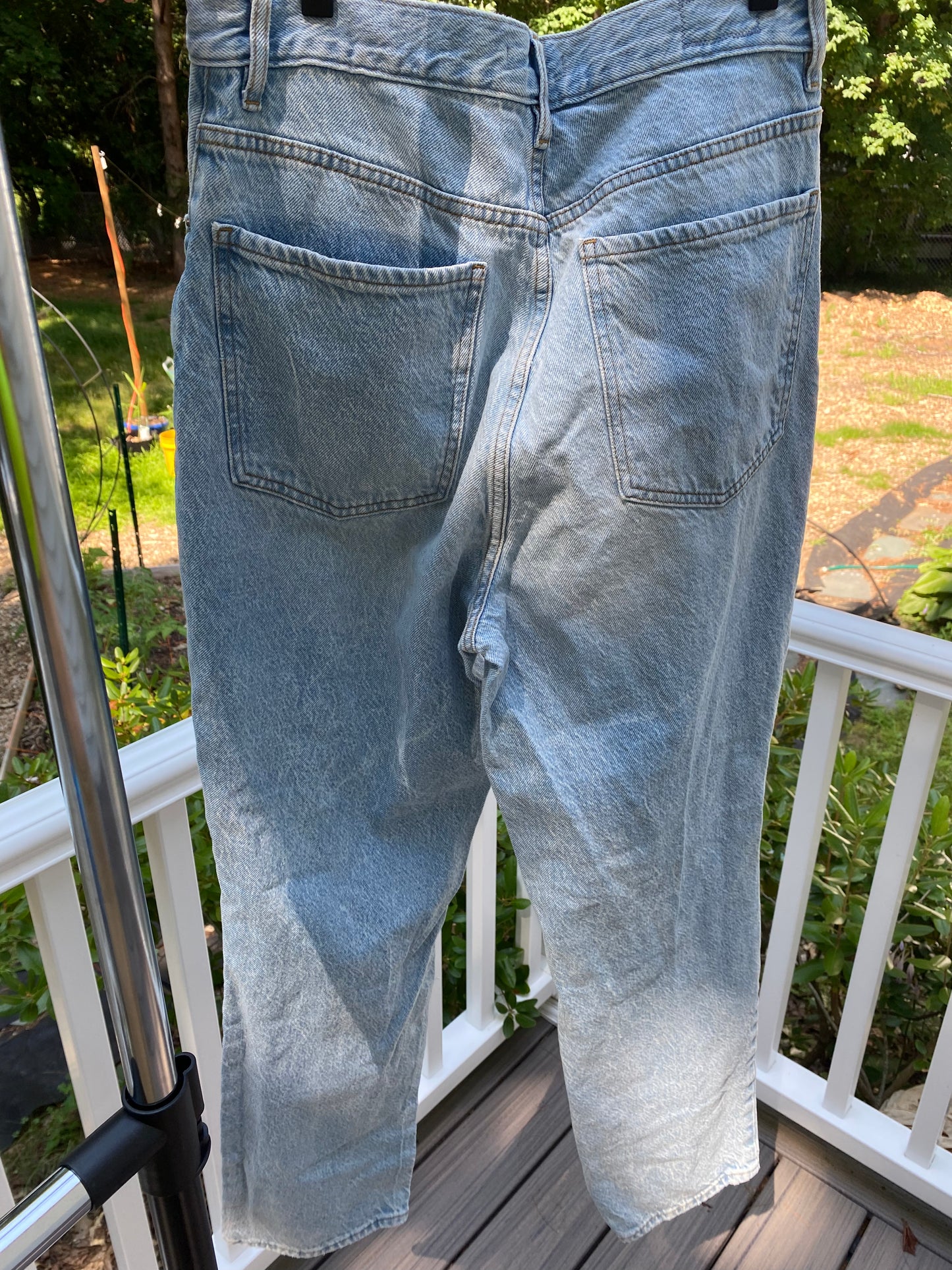 Upcycled Distressed Jeans Size 30