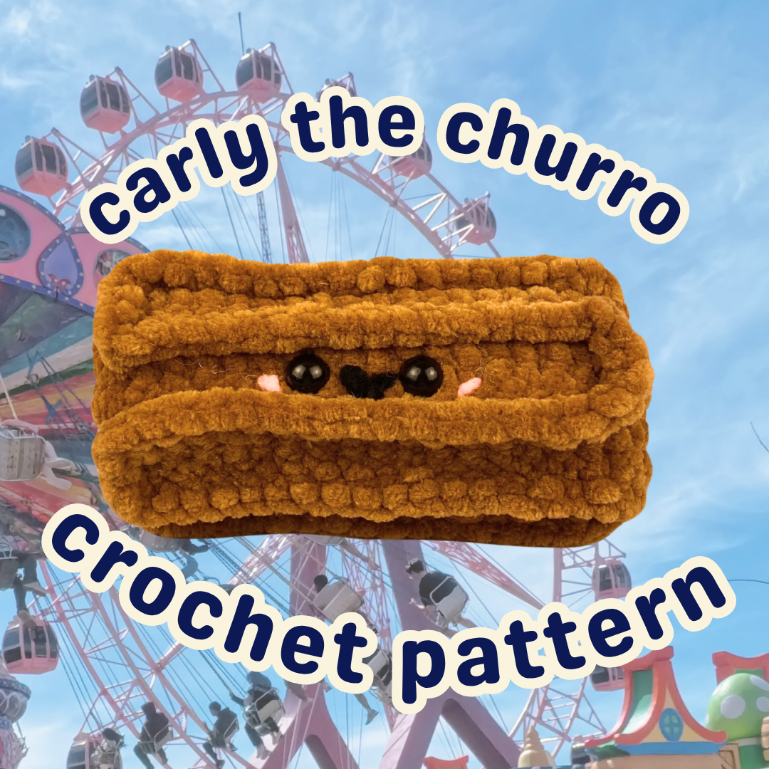 Carly the Churro Crochet Pattern