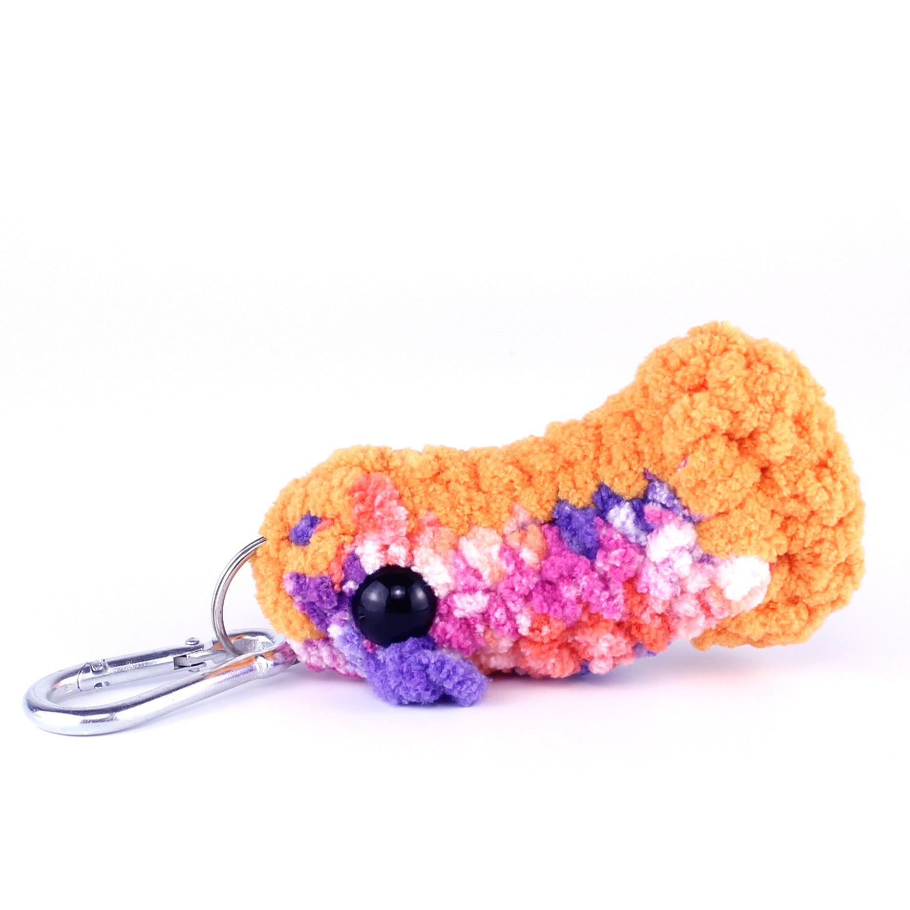 Tina the Tiny Fish Crochet Bag Charm
