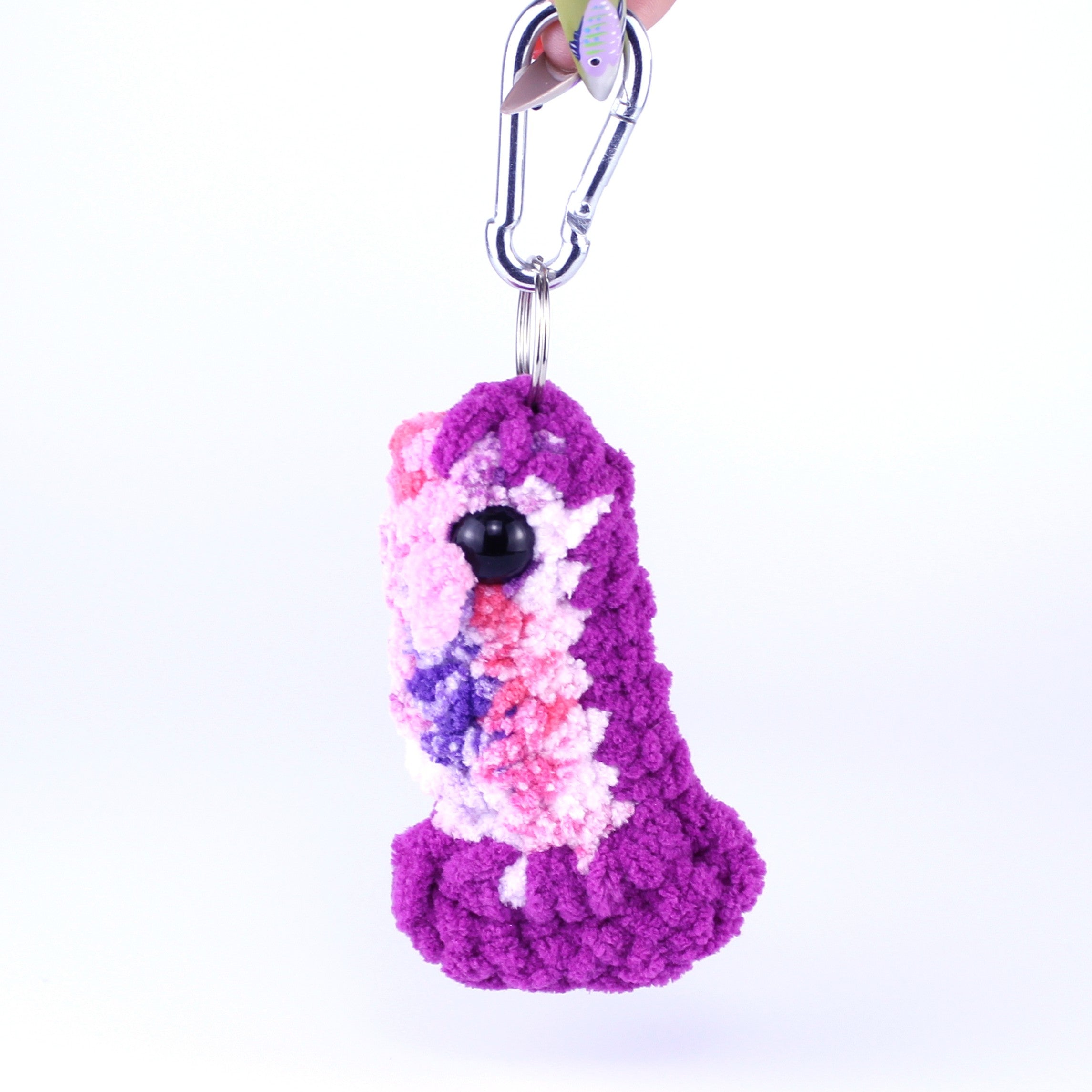 Tina the Tiny Fish Crochet Bag Charm