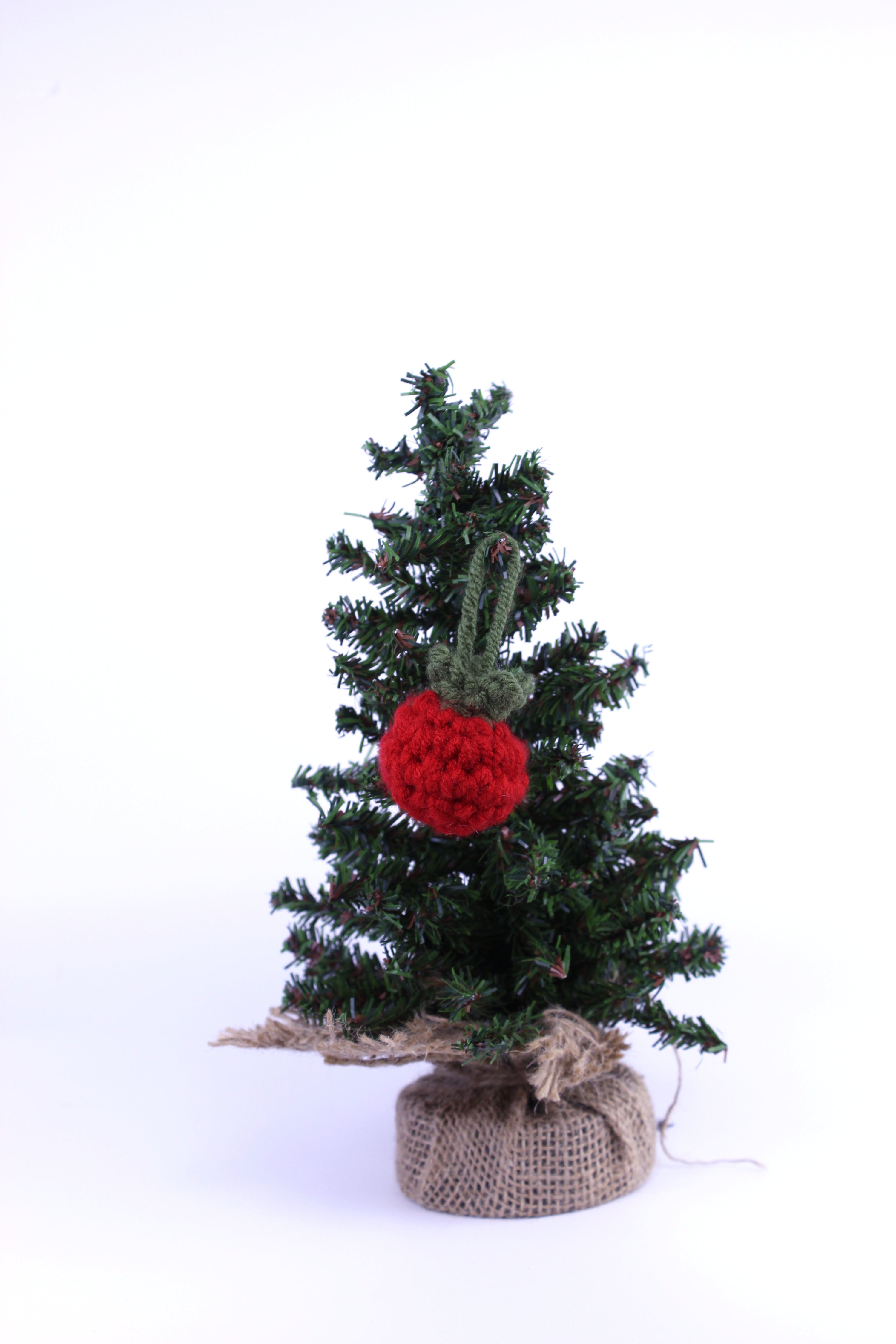 Tomato Crochet Ornament