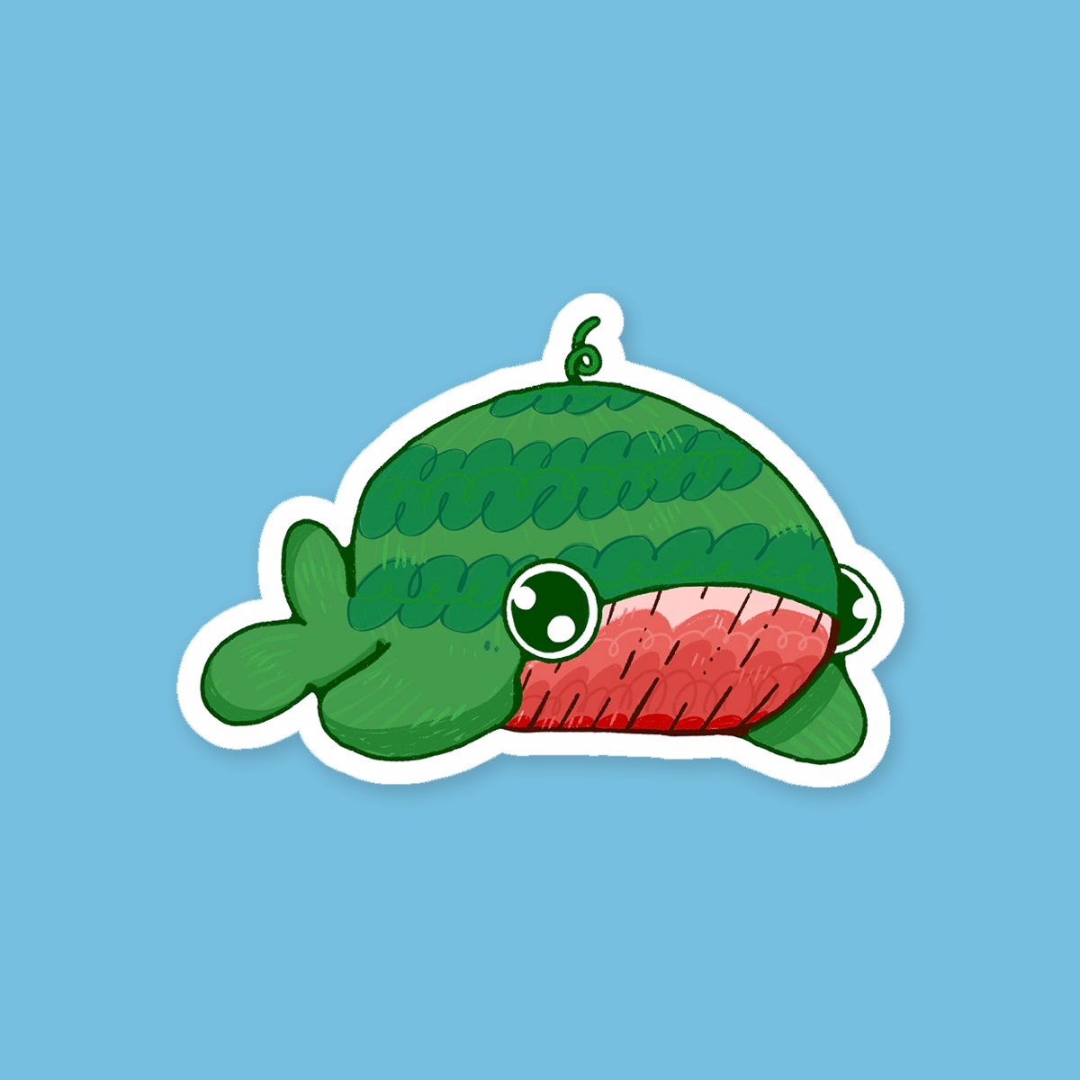 Wanda the Watermelon Sticker