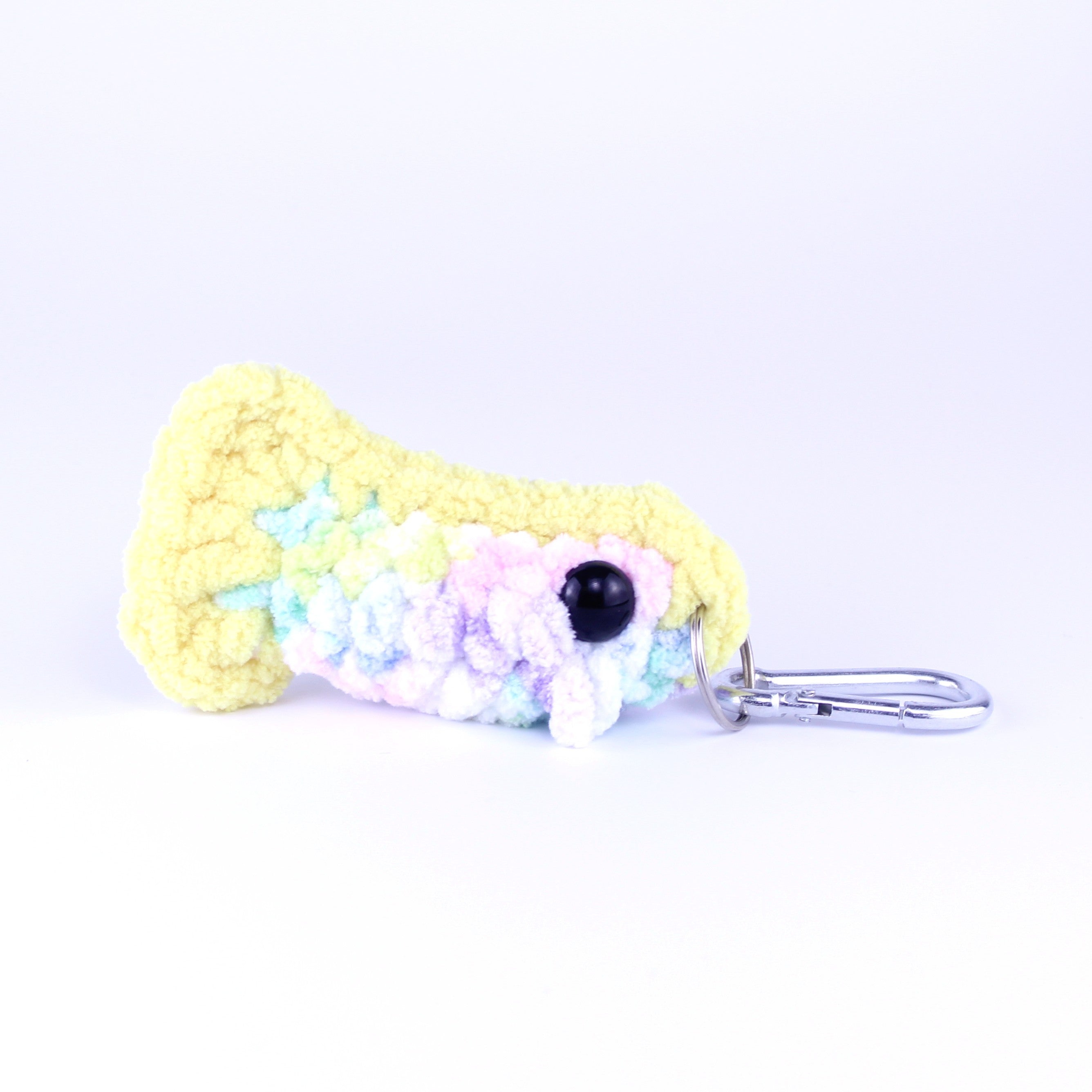 Tina the Tiny Fish Crochet Bag Charm